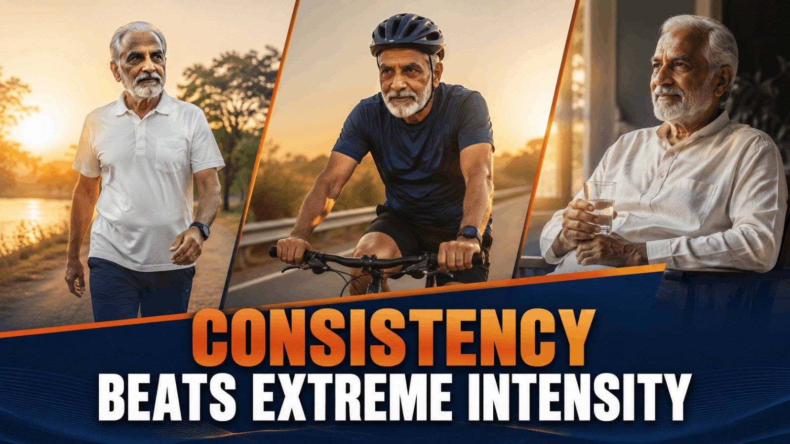 Consistency beats extreme intensity in sustainable cardio workouts