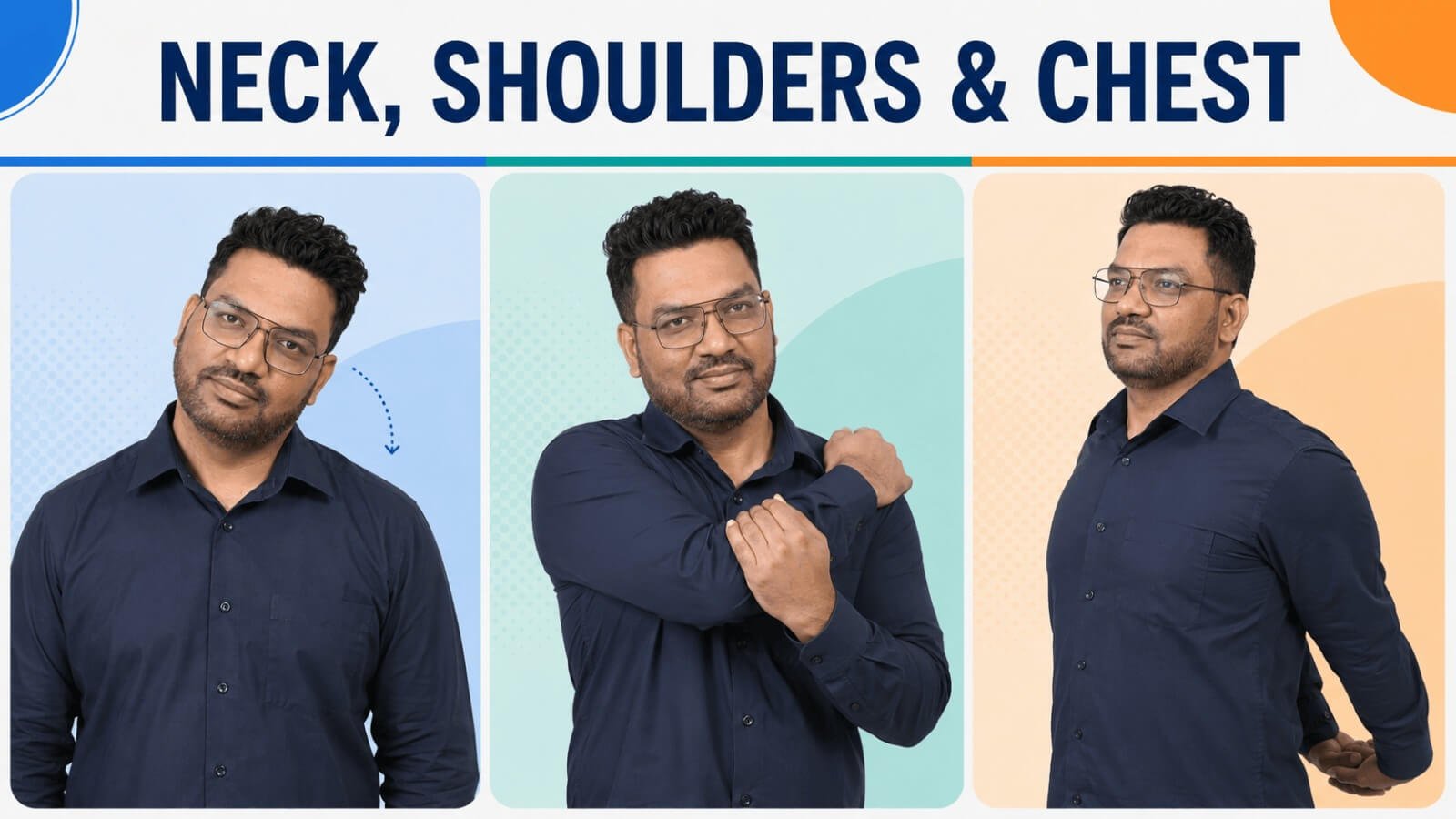 Upper body and chest stretching exercises for daily mobility