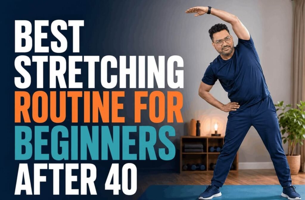Best full body stretching exercises routine for beginners to improve mobility