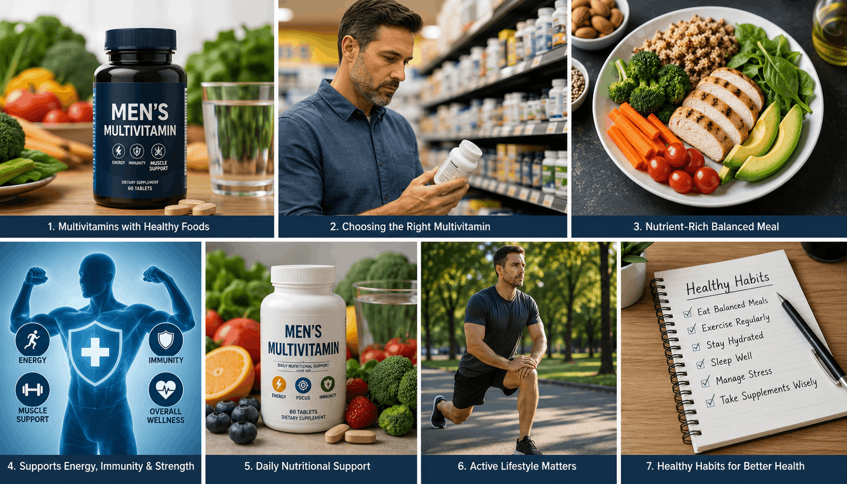 Best Multivitamins for Men