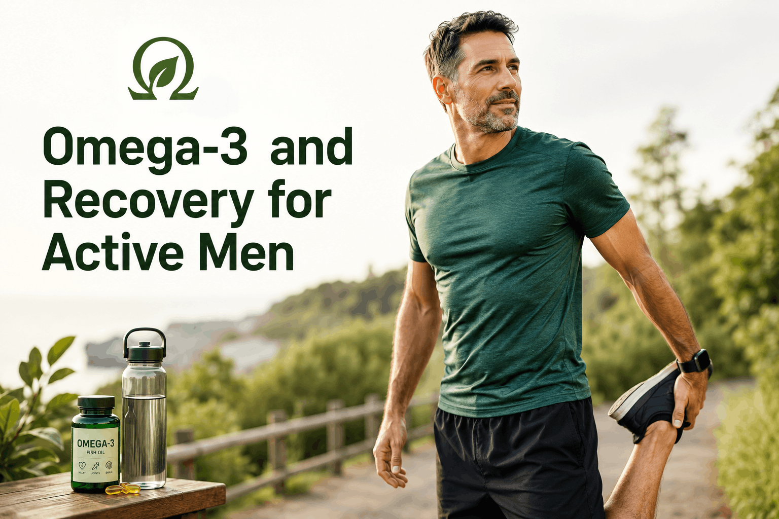 Omega 3 benefits for recovery and active lifestyle after 40
