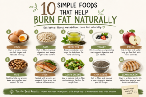 10 Simple Foods That Help Burn Fat Naturally