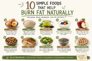 10 Simple Foods That Help Burn Fat Naturally