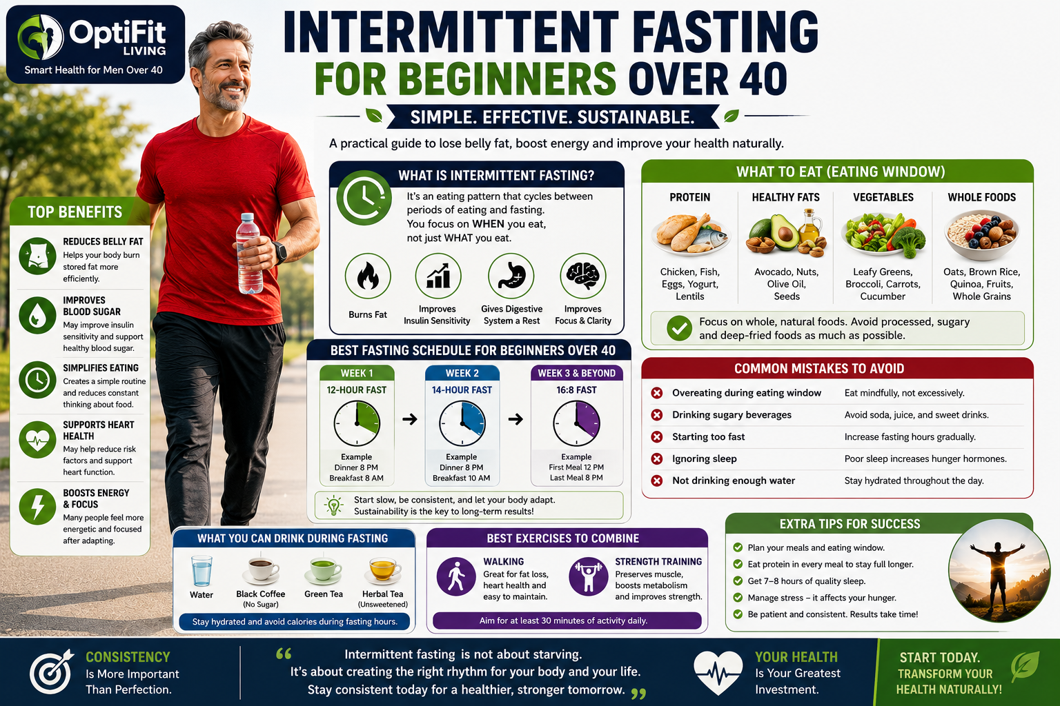 Intermittent Fasting for Beginners Over 40