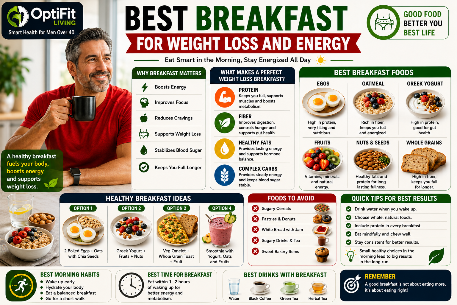Best Breakfast for Weight Loss and Energy