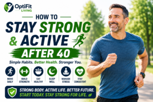 How to Stay Strong and Active After 40