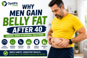 Why Men Gain Belly Fat After 40