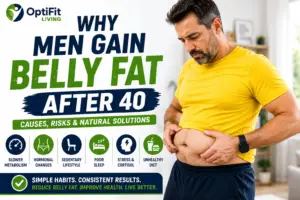 Why Men Gain Belly Fat After 40