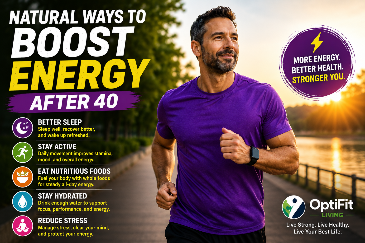 Natural Ways to Boost Energy After 40