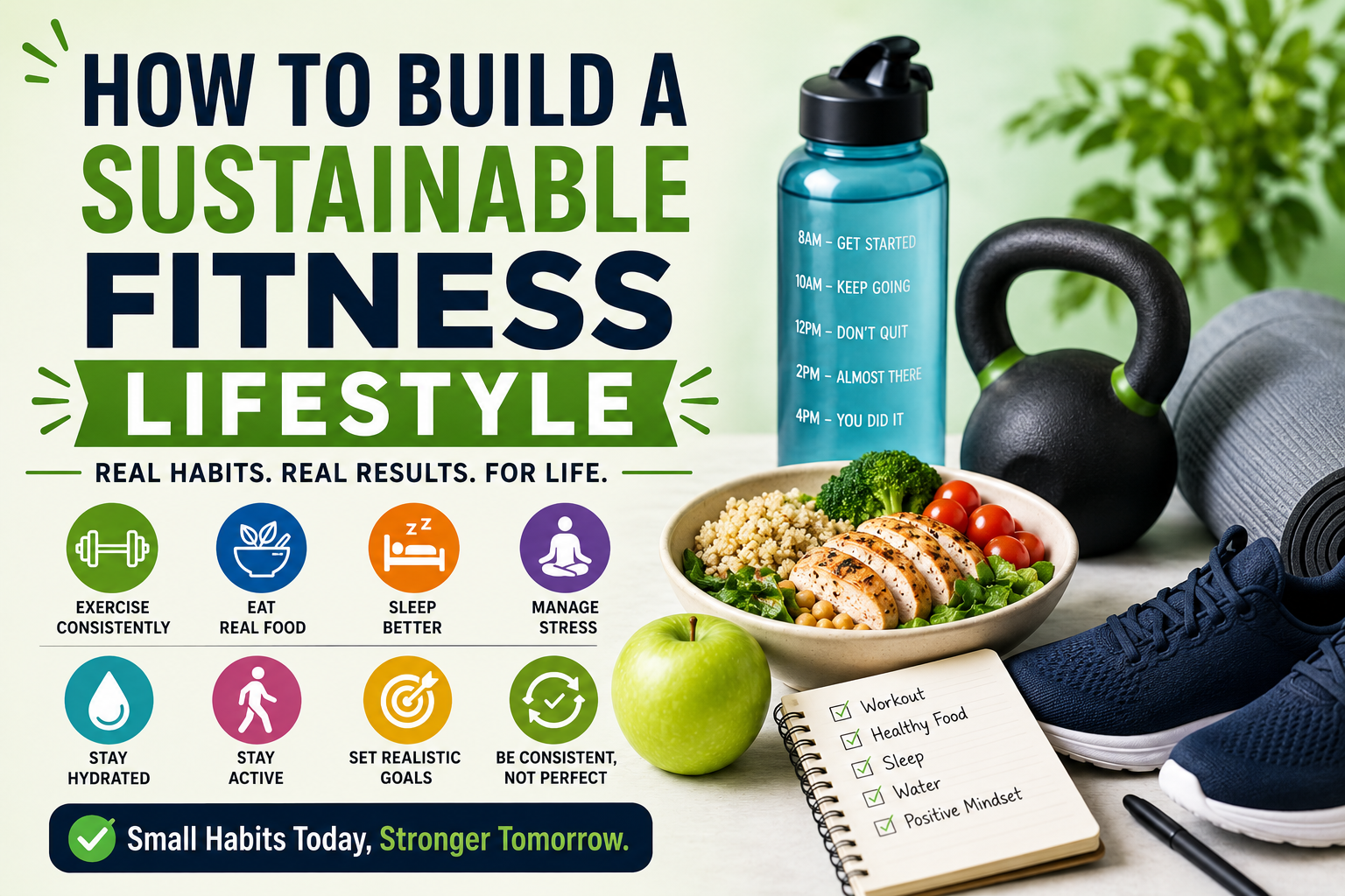 How to Build a Sustainable Fitness Lifestyle