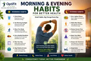 Morning and Evening Habits for Better Health