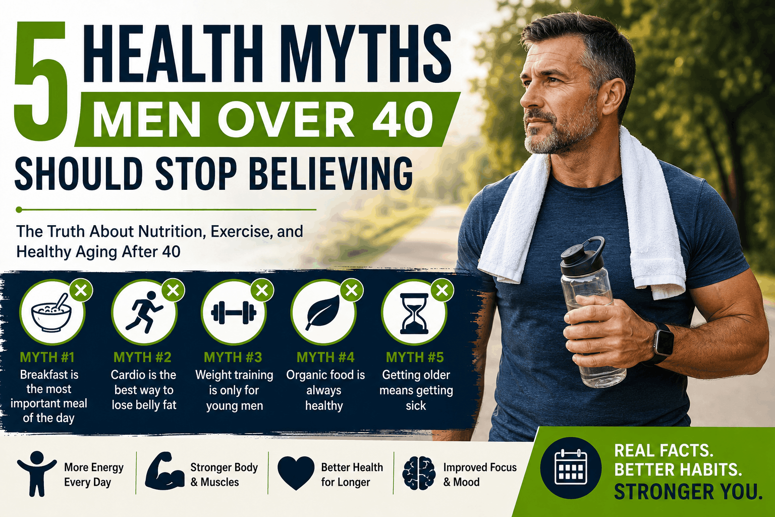 5 Health Myths Men Over 40 Should Stop Believing