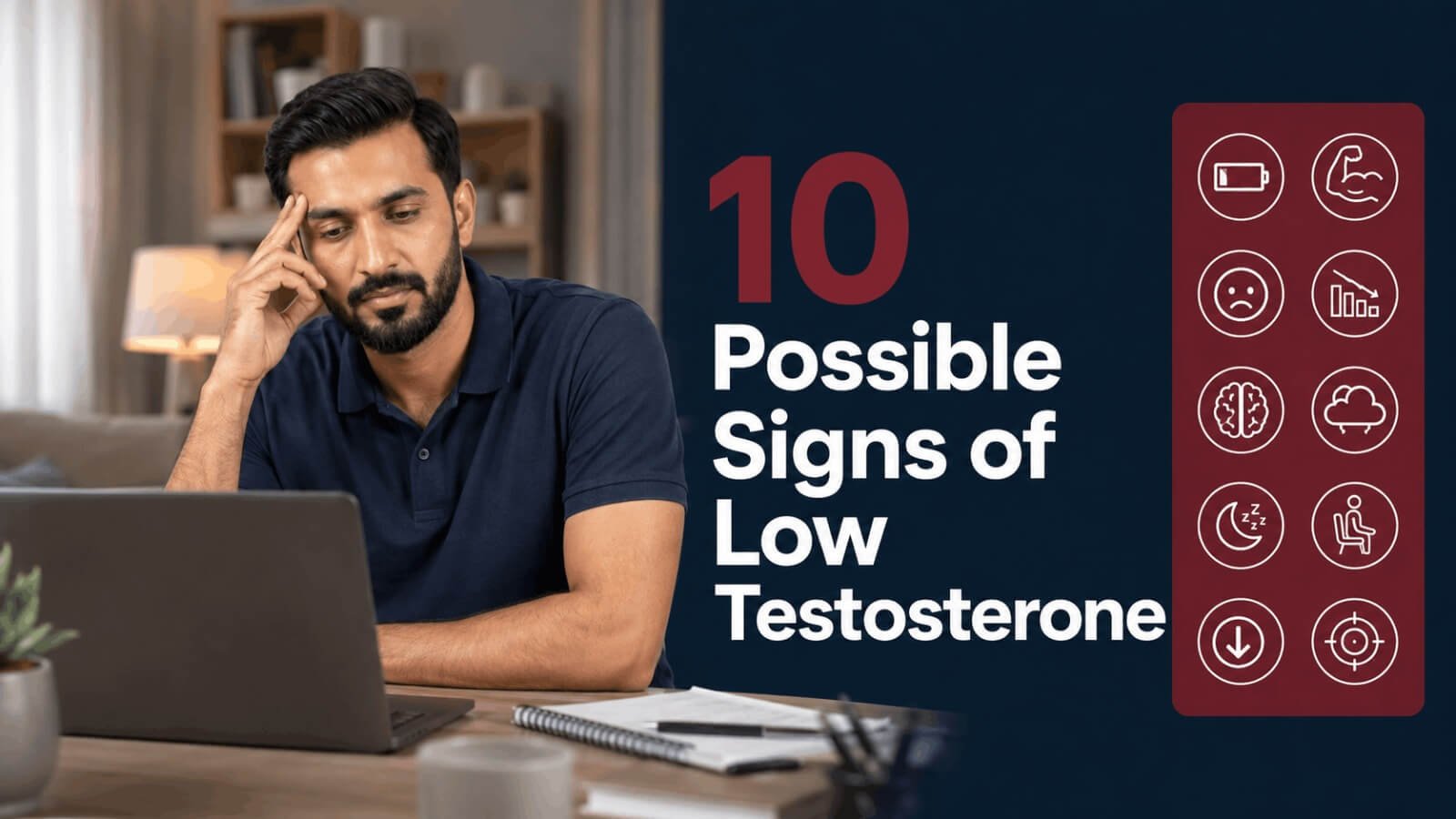 10 possible signs and warning symptoms of low testosterone in men