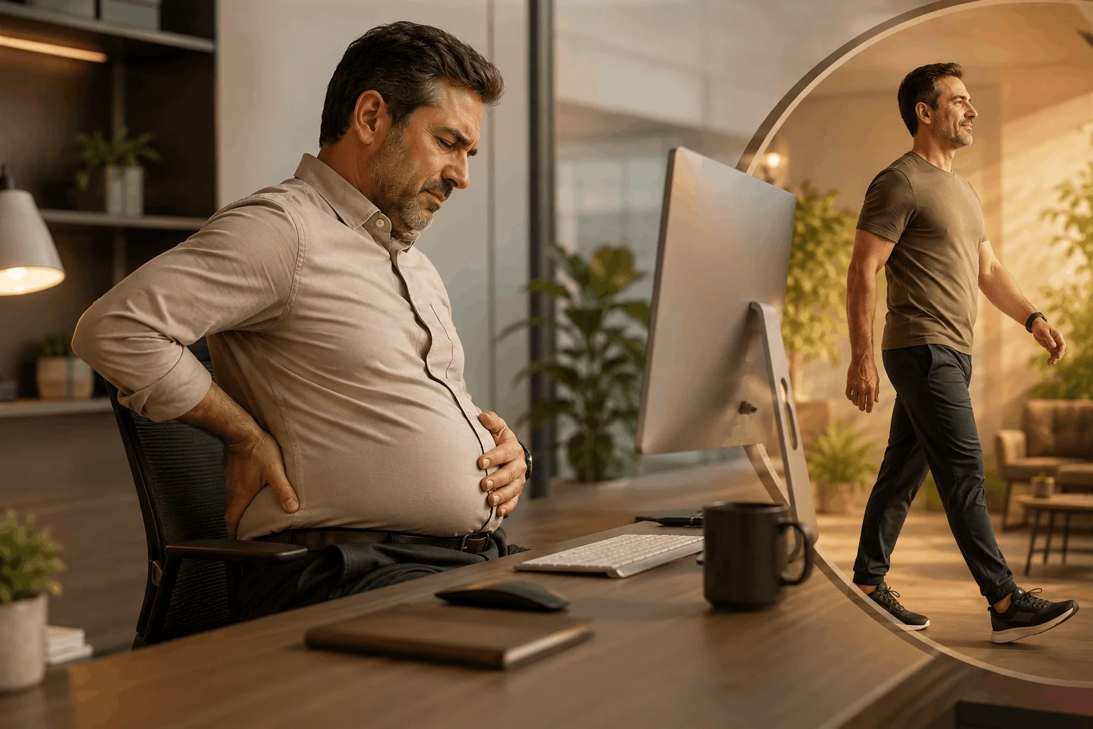 Why Men Gain Belly Fat After 40