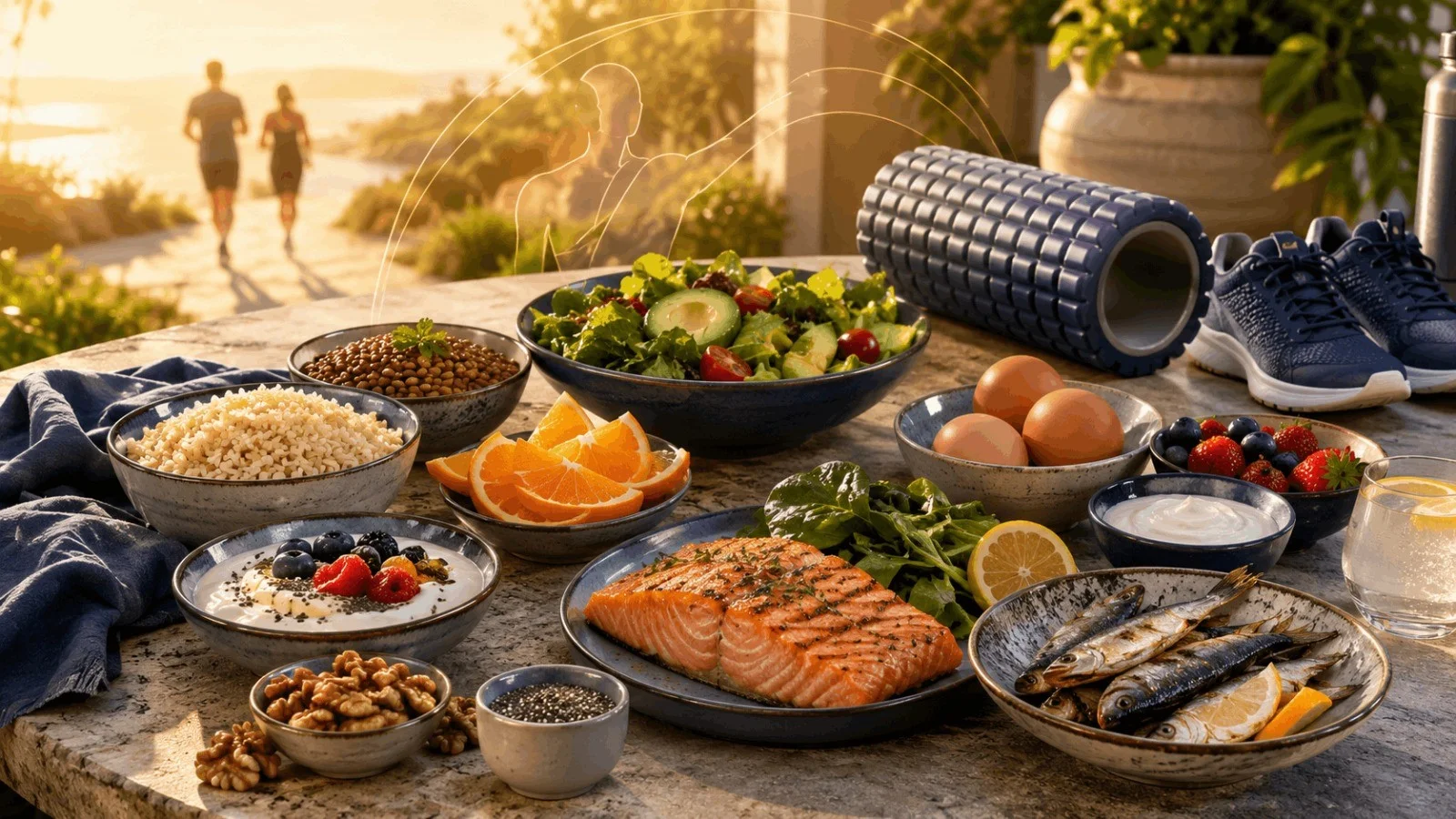 Whole food sources rich in best vitamins for men over 40.
