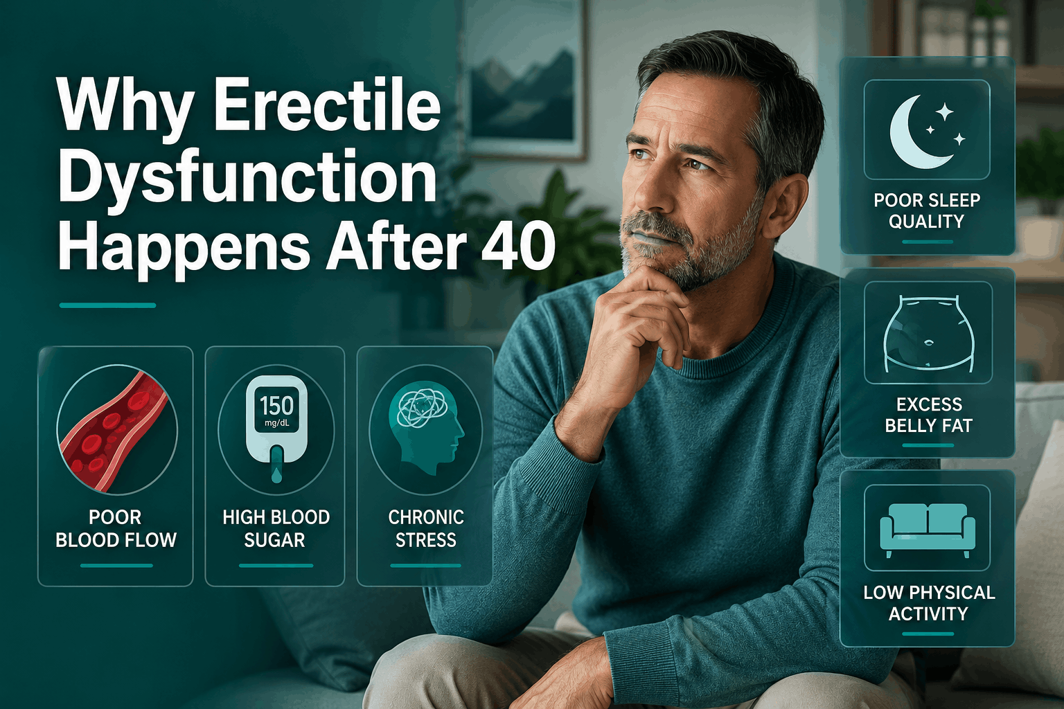 Erectile Dysfunction After 40