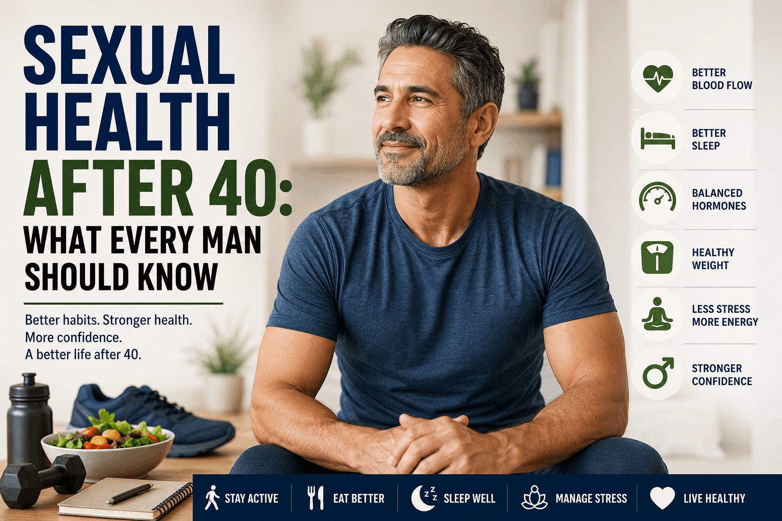 Sexual Health After 40: What Every Man Should Know