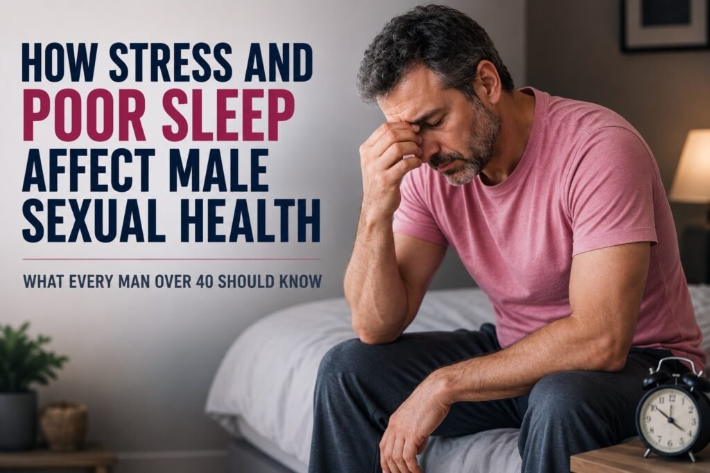 How Stress and Poor Sleep Affect Male Sexual Health