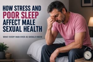 How Stress and Poor Sleep Affect Male Sexual Health
