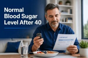 What Is a Normal Blood Sugar Level After 40?