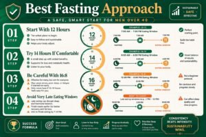 Best intermittent fasting approach for men over 40 to stabilize blood sugar chart levels.