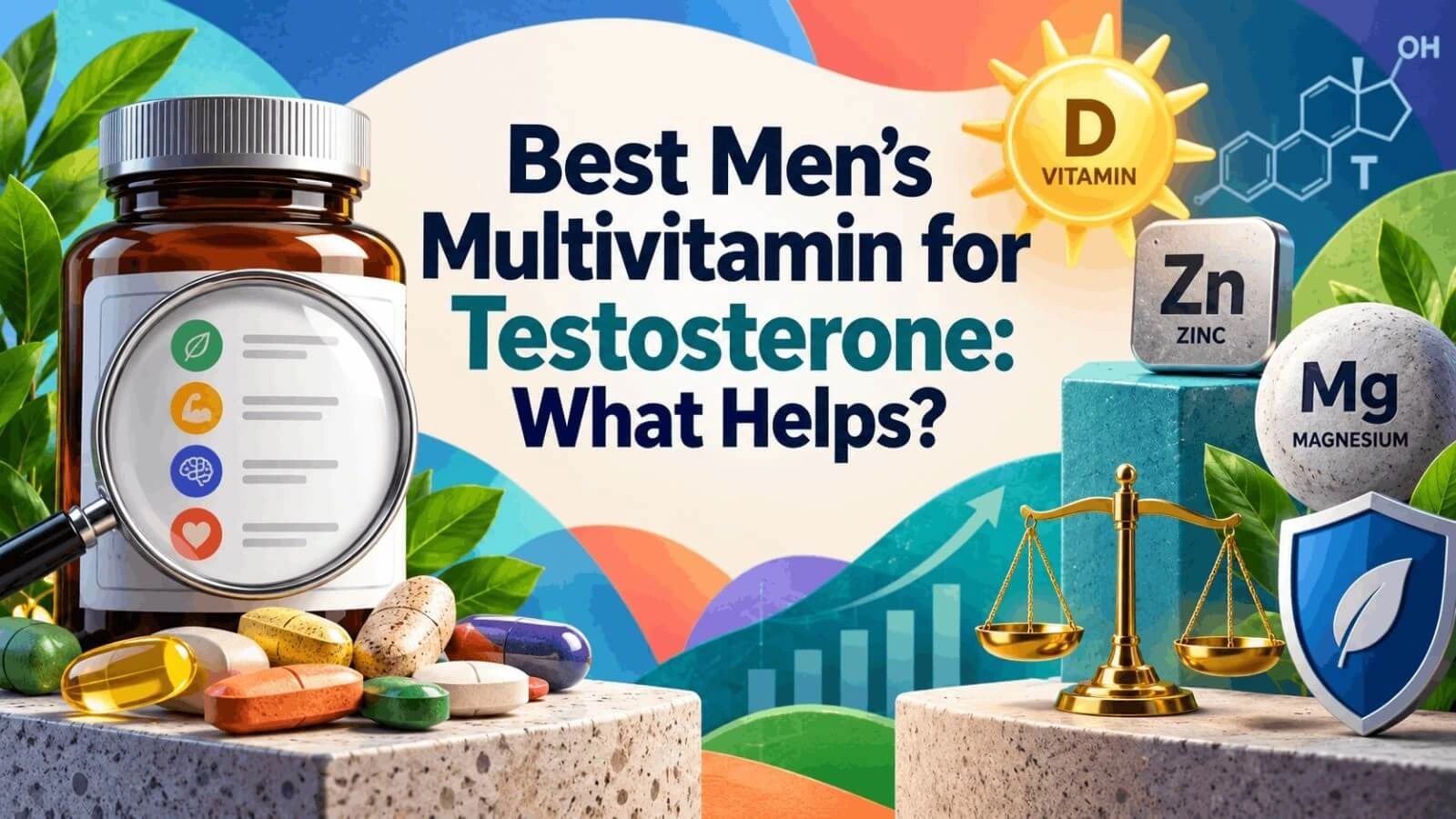 Best Men’s Multivitamin for Testosterone: What Helps?