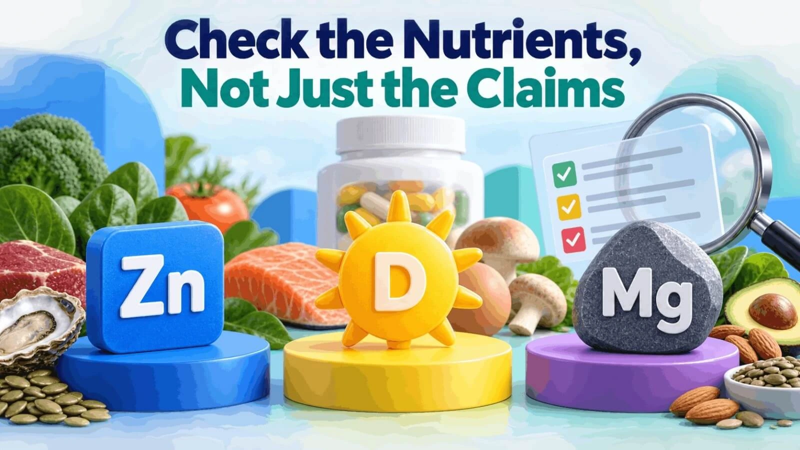 Check essential nutrients zinc vitamin d and magnesium for men's testosterone health.