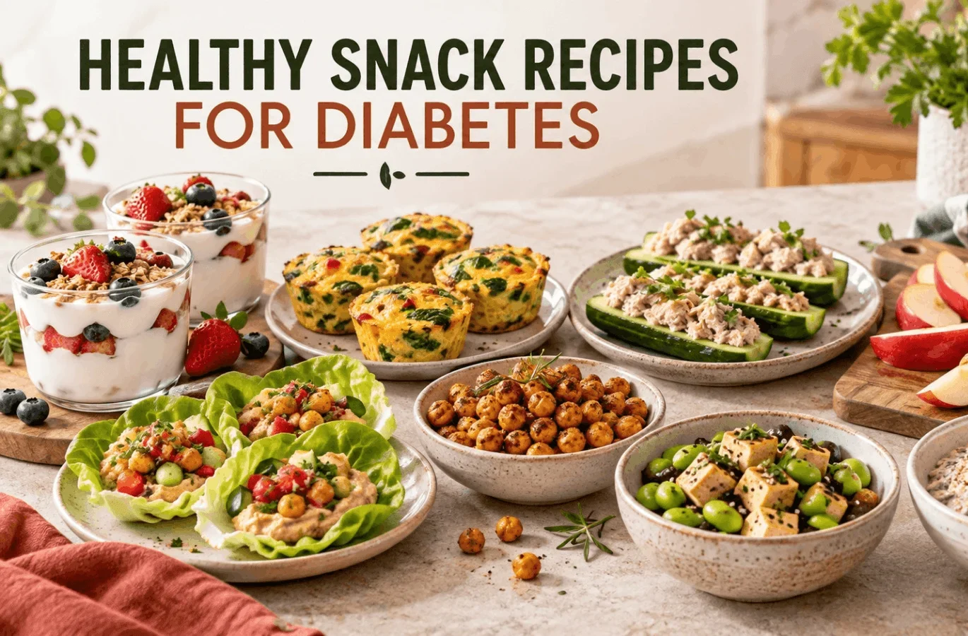 Healthy Snacks Recipes for Diabetics: 10 Easy Ideas for Men Over 40