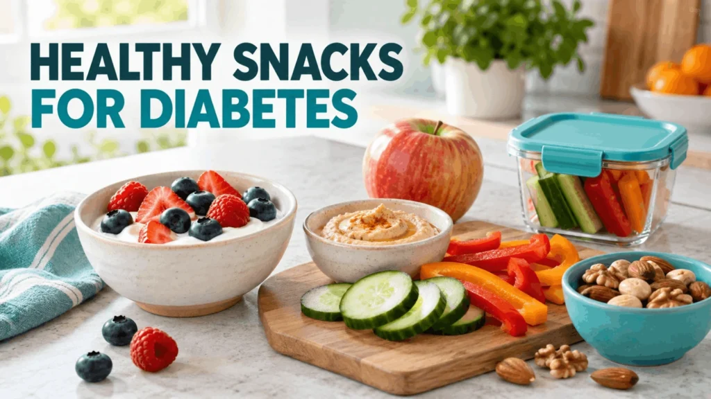 Good healthy snacks for diabetics for blood sugar management