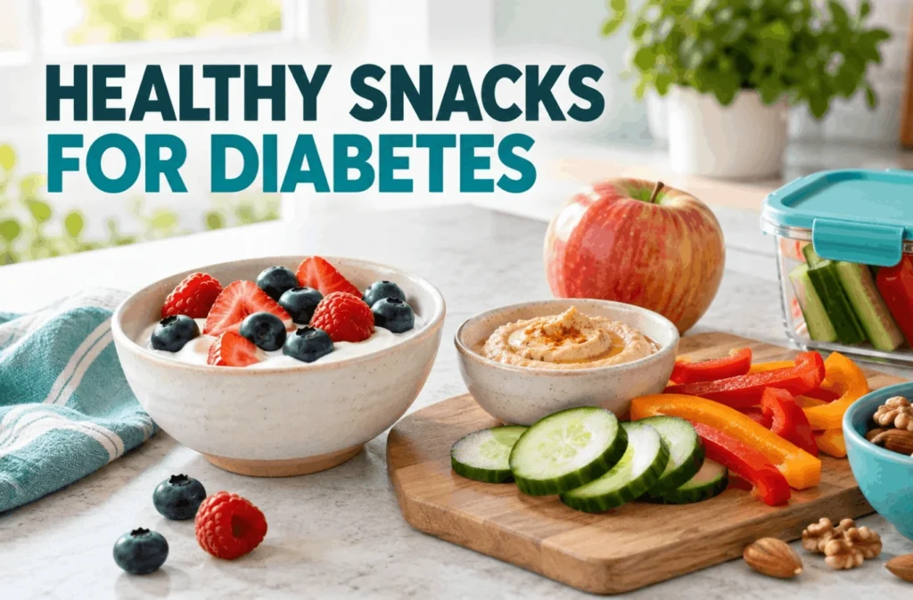 Good healthy snacks for diabetics for blood sugar management