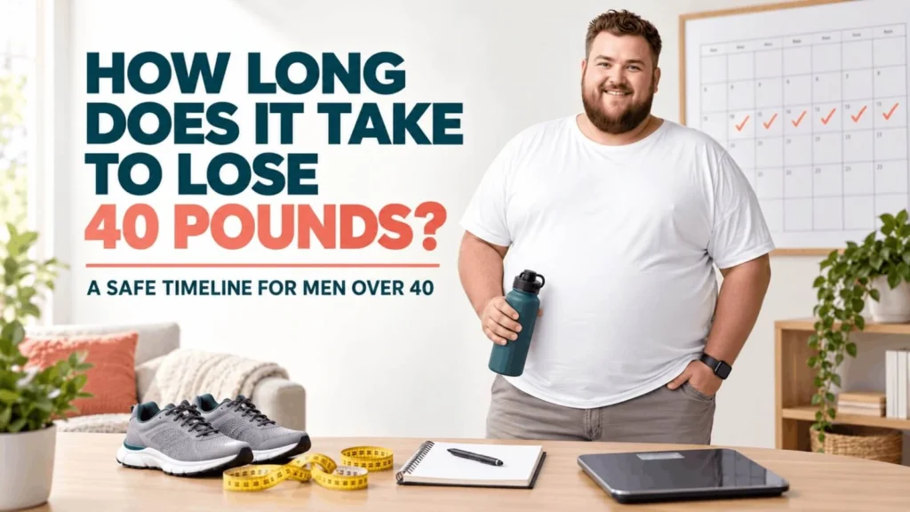 how long does it take to lose 40 pounds