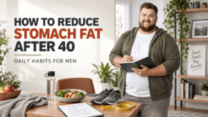How to Reduce Stomach Fat After 40: Daily Habits for Men