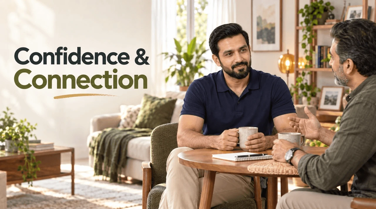 Building emotional connection, relationship trust, and confidence as part of male performance after 40.