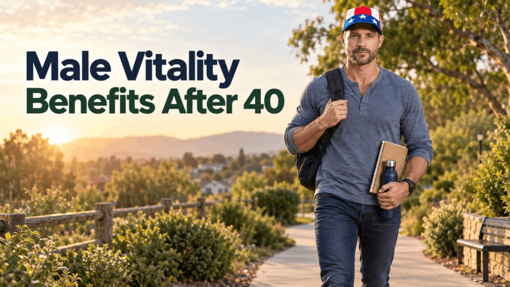 male vitality benefits for men over 40