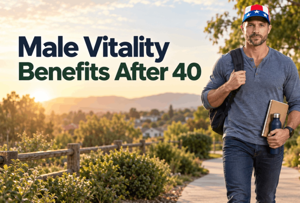 male vitality benefits for men over 40