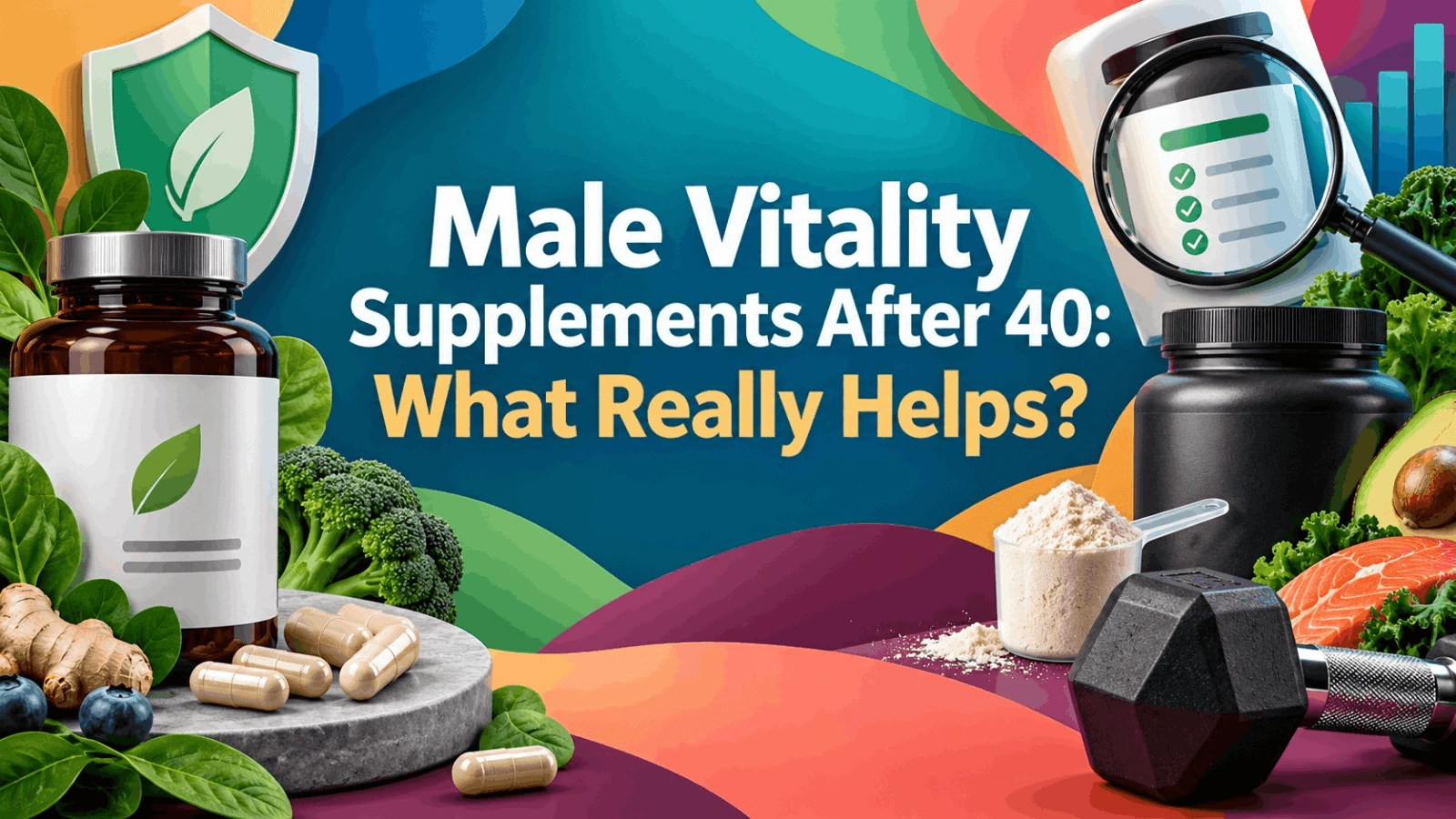 Male Vitality Supplements After 40: What Really Helps?