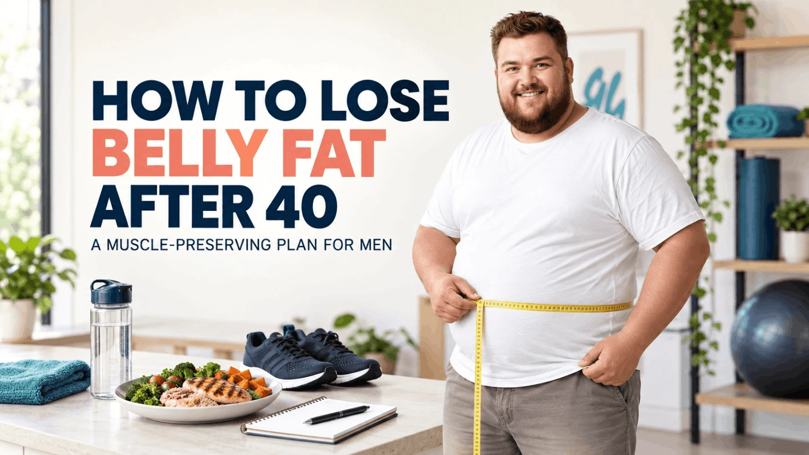 Men’s Belly Fat Removal After 40: A Muscle-Preserving Plan