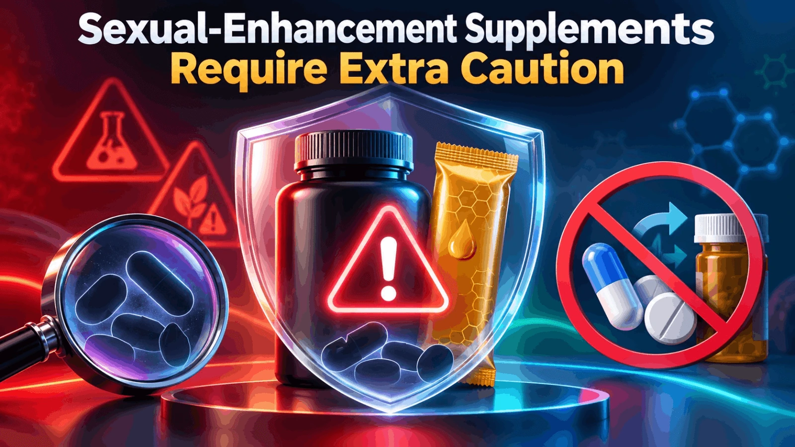 Sexual Enhancement Male Vitality Supplements Require Extra Caution