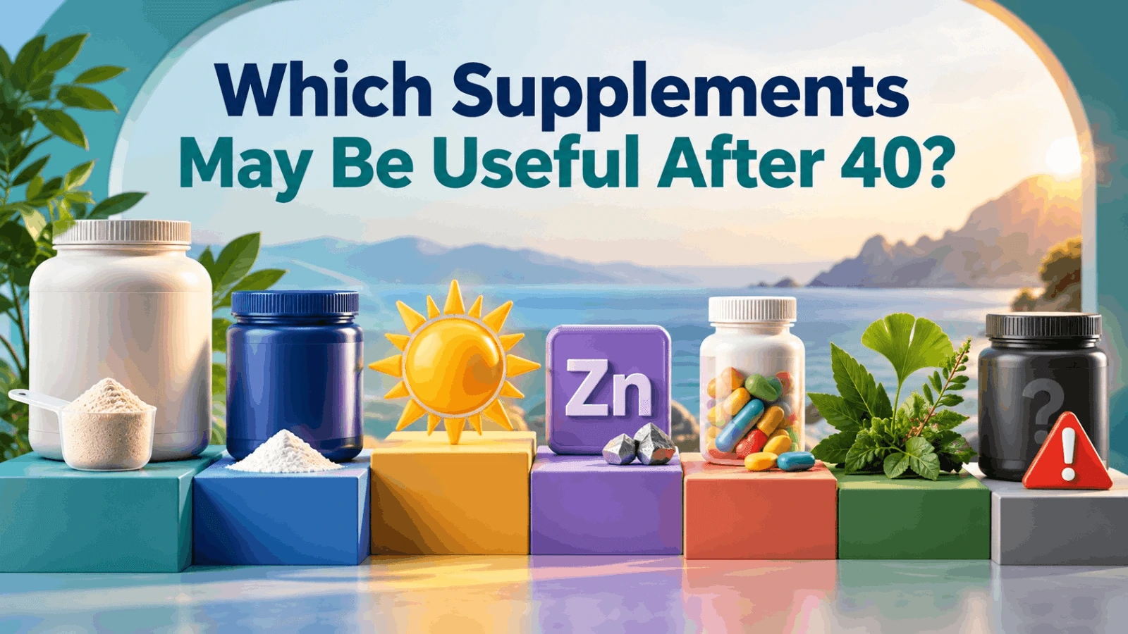 Which Male Vitality Supplements May Be Useful After 40