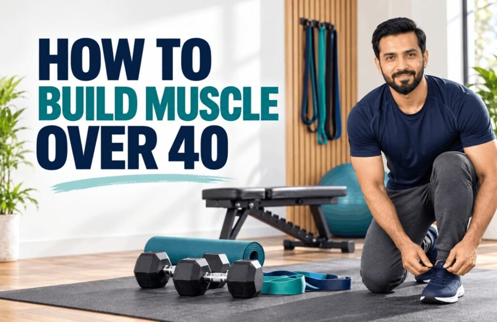 how to build muscle over 40