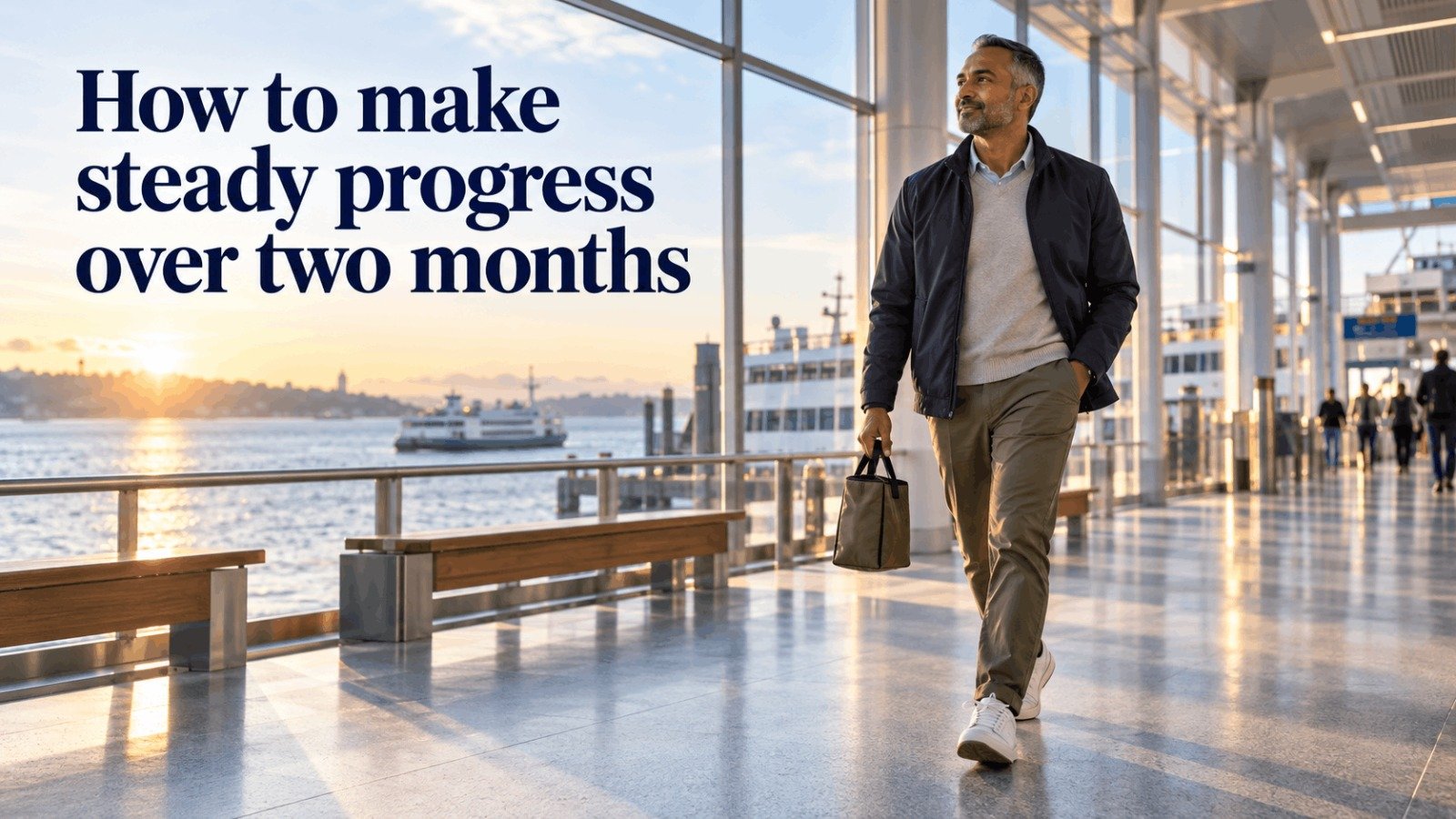 How to make steady weight loss progress over two months with a daily walk