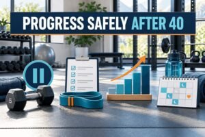 progress safely after 40