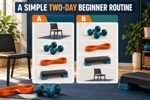 simple two day beginner routine