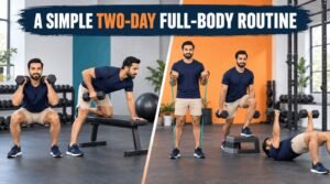 two day full body routine