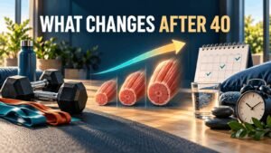 what changes after 40