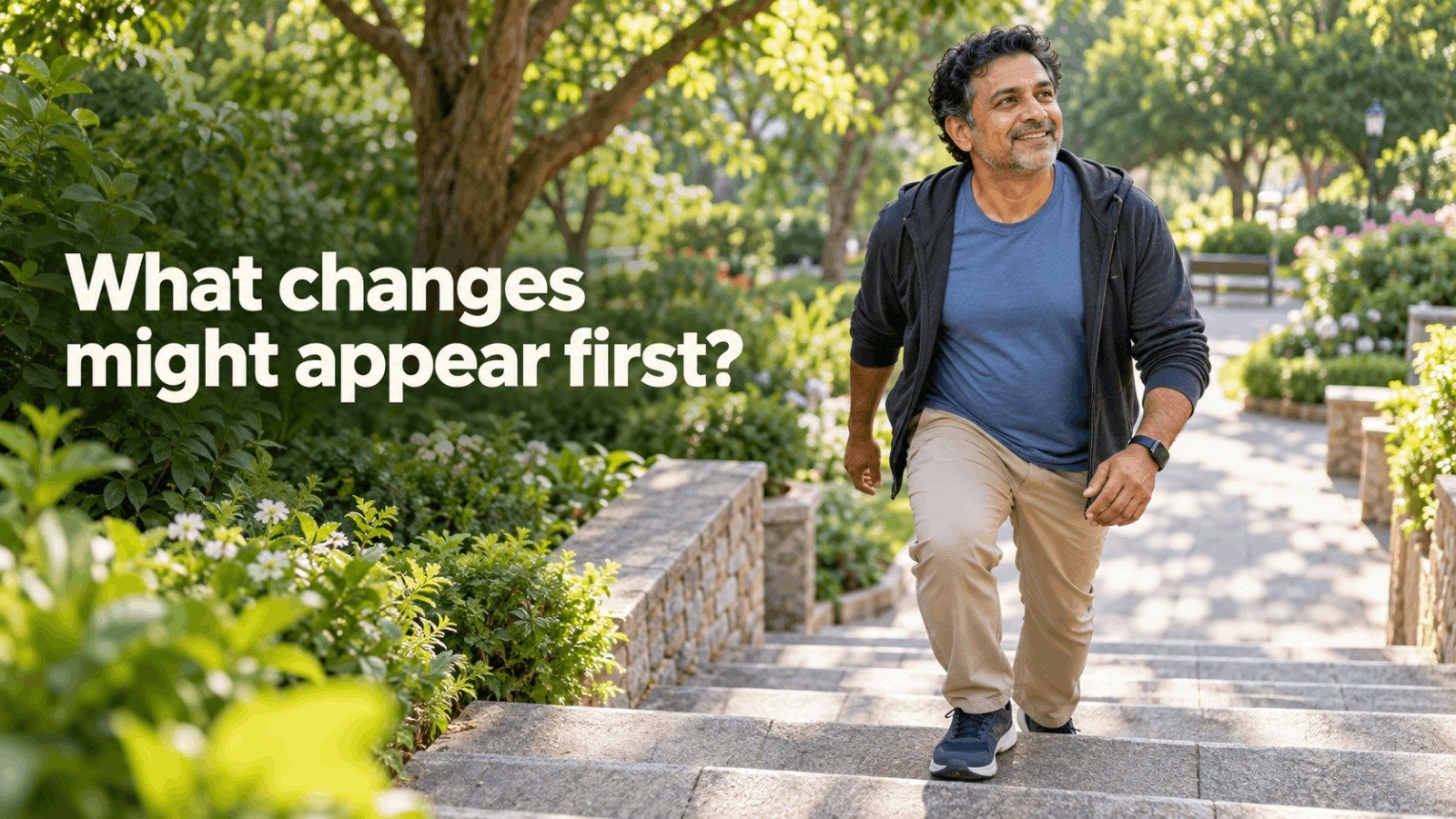 What changes might appear first when you start seeing weight loss