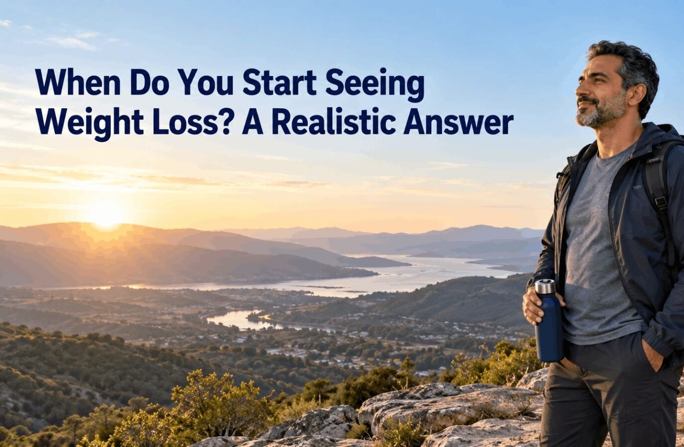 When do you start seeing weight loss: a realistic answer for men over 40